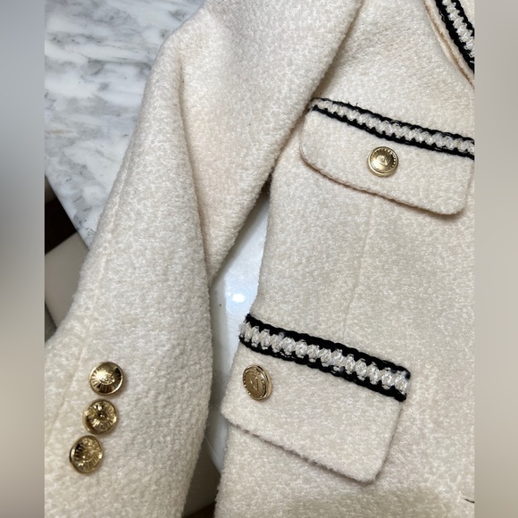 NWOT Sandro Wool Coat Blazer - Picture 4 of 9